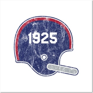 New York Giants Year Founded Vintage Helmet Posters and Art